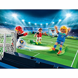 Playmobil® Grand terrain de football transportable Playmobil 70244