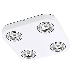 EGLO Lampe LED plafond Montale L28,5 cm - Blanc