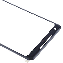 Acheter Wewoo Lentille frontale en verre extérieur pour Google Pixel 2 XL noir