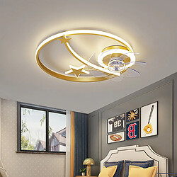 Acheter Universal Lampe ventilateur plafond salon lumière moderne minimaliste chambre repas plafond lampe ventilateur béton