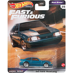 Hot Wheels véhicule Fast & Furious '92 Ford Mustang 