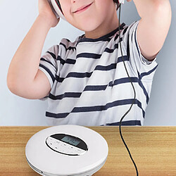 CD Walkman Bluetooth Smart Lecteur Prenatal Education machine CD portable Walkman machine mobile Machine Learning-Blanc