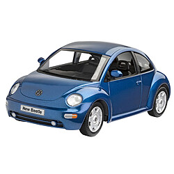 Revell Volkswagen New Beetle Modèle Réduit à l'échelle de 1/24 Maquette Easy Click Bleu