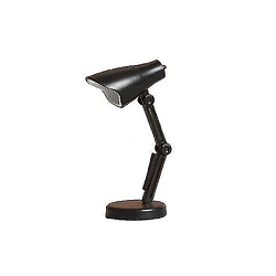 Universal Lampe mini pliable portable lumineuse magnétique lampe de table protection des yeux noir(Le noir) 