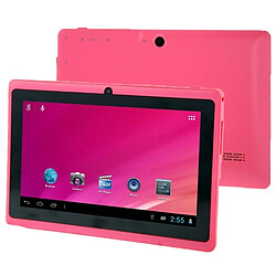 Wewoo Tablette Tactile rose Tactile, 7 pouces, 512 Mo + 8 Go, Android 4.0, Allwinner A33 Quad Core 1,5 GHz