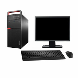 PC Tour Lenovo M700 Ecran 27" Intel G4400 RAM 16Go Disque 2To Windows 10 Wifi - Occasion