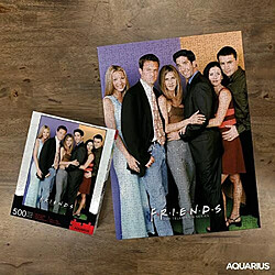 Avis AQUARIUS Friends cast Puzzle (Puzzle de 500 piAces) - Marchandises et objets de collection sous licence officielle Friends TV Show - Sans Ablouissement - Ajustement prAcis - 14 x 19 pouces