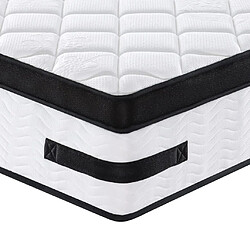 Acheter vidaXL Matelas à ressorts ensachés moyen plus 140x200 cm