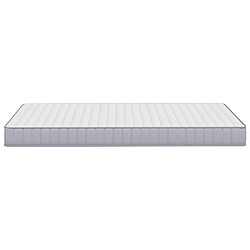 Avis vidaXL Matelas en mousse moyennement doux 140x200 cm