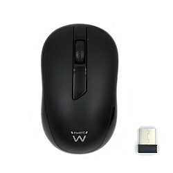 Souris optique sans fil Ewent Ew3223 noire 