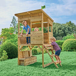 Acheter Tp Toys Cabane sur pilotis enfant coffre à jouets intégré Tower.