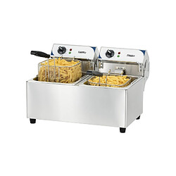 Friteuse Professionnel Electrique Double 2x7 Litres - Casselin