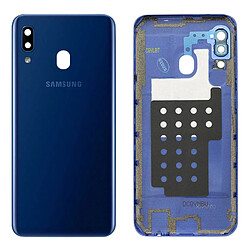 Cache batterie Samsung Galaxy A20e Façade arrière Original Samsung bleu