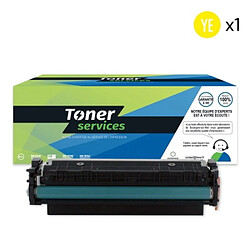 TONER SERVICES Compatible HP 410A Toner Jaune CF412A (HT410YR/CF412A)