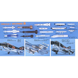 Hasegawa Aircraft Weapons: B U.s. Guided Bombs & Rocket Launchers - Accessoire Maquette