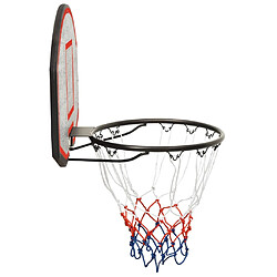 Avis vidaXL Panneau de basket-ball Noir 71x45x2 cm Polyéthylène