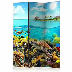 Paris Prix Paravent 3 Volets Heavenly Maldive 135x172cm