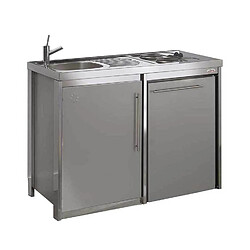 Moderna Kitchenette METALLINE Bas Alu