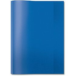 Elysees Paris HERMA Cahier couverture PP A4 Transparent/bleu foncé ? Magazine et couvertures de livres (Bleu, Polypropylène (PP), mixte) 