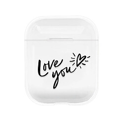 Shot Coque Love You pour "AirPods" Boitier de Charge Housse Protection 