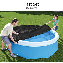 Avis Bâche d'Hiver pour Piscine Fast Set Bestway Ø244 cm Ronde