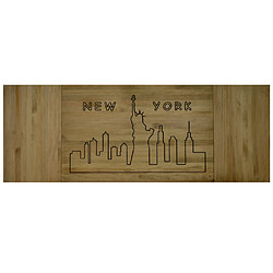 Ds Meubles Tête de lit. New York 3P 150X60 Vieilli Tête de lit ECO. New York 3P. 150X60cm Bois massif de pin. Vieilli