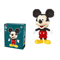 Universal Mickey Mouse Diamant Blocs Mini Modèle 3D Dessin Animé Classique Mini Blocs Poupées Blocs Jouets | Module Bâtiment(Coloré)