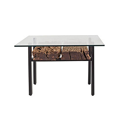 Acheter Table Basse Romimex Marron Noir 70 x 45 x 130 cm