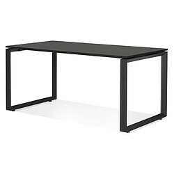 Acheter Paris Prix Bureau Design Abigano 160cm Noir