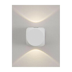 NOVA LUCE Applique ZARI Blanc LED 2x2 W