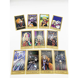 Avis Universal Ronda, Tarot, Fantasy, Tarot, Loisirs et Loisirs, jeux de table, rassemblement familial, jeux de divination, cartes...(Bleu)