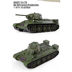 Avis Academy Maquette Char Ussr T-34/76 N° 183 Fact. P.