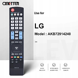 GUPBOO Télécommande Universelle de Rechange pour télécommande TV LG 42ld42 0 AKB729