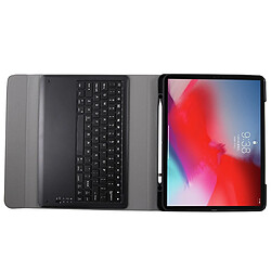 Acheter Wewoo A12B Etui en cuir Bluetooth ultra-fin pour 3.0 ultra-mince iPad Pro 12.9 pouces 2018 €avec fente stylo et support bleu foncé