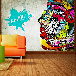 Paris Prix Papier Peint Graffiti Beauty 105 x 150 cm