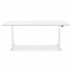 Avis Paris Prix Bureau Électronique Ergonomique Kio 180cm Blanc