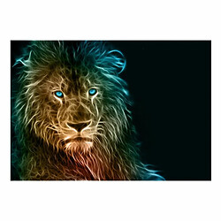 Paris Prix Papier Peint Abstract Lion 105 x 150 cm