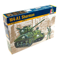 Italeri Maquette Char : M4-A1 Sherman 