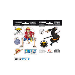 Abystyle One Piece - Stickers Luffy & Law