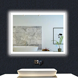 Miroir de salle de bain avec lumières Led 100x60cm (LxH)