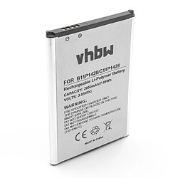 vhbw Li-Ion batterie 2050mAh (3.85V) pour téléphone portable mobil smartphone comme Asus 0B200-01910200, B11P1428 1ICP5/52/66 