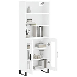 Avis Maison Chic Buffet,Meuble de Rangement,commode pour salon,Cuisine Blanc 69,5x34x180 cm Bois d'ingénierie -MN61661