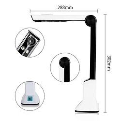 Portable 8MP USB Document Caméra A4 Format Scanner, Logiciel prend en charge Sept Langues