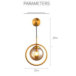 Acheter Universal Lampe murale de salon Lampe de chevet Personnalité Magique Haricot Lampe moléculaire créative LED Lampe murale de chambre à coucher