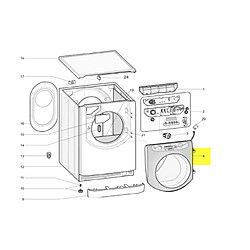 Ariston Hublot complet aqxgd149s(ex)