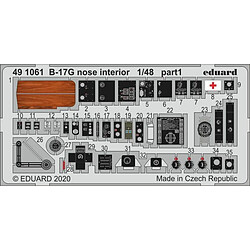 B-17G nose interior for HKM - 1:48e - Eduard Accessories 