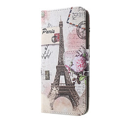 Etui en PU tour eiffel pour votre Samsung Galaxy S10