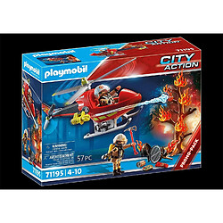 Playmobil® Hélicoptère bombardier des pompiers 