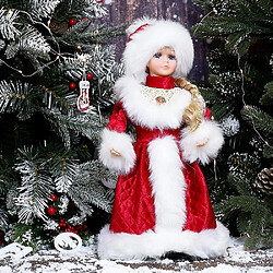 Universal 1 PCS Santa Doll Singing and Dancing Christmas Decorations 