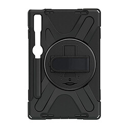 Avizar Coque Antichoc pour Lenovo Tab P11 Pro Gen2 Hybride avec Bandoulière Noir